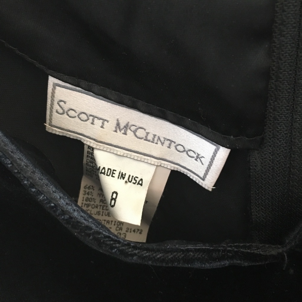 FINAL MARKDOWN Classic Scott McClintock velvet co… - image 3